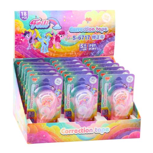 Javítószalagos egér Iskolai iroda 6m x 5mm Unicorn Pink Lila