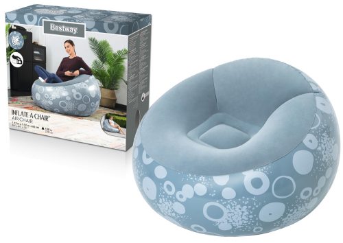 Felfújható kék szék Bestway 75052