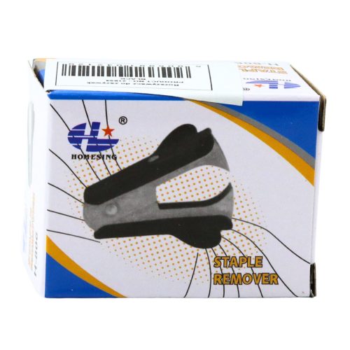 Tűzőkapocs-eltávolító fém irodai eszköz, kék