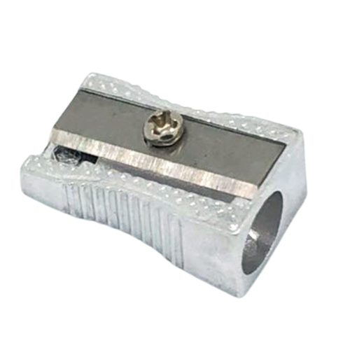 Egyetlen fémhegyező vékony ceruzához és zsírkrétához