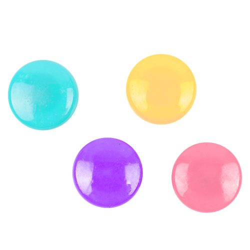 Mágneskészlet mágneses táblákhoz, színes, 10 db, 3 cm