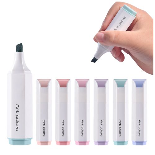 Mini kiemelő készlet finom pasztell színekben 6 db