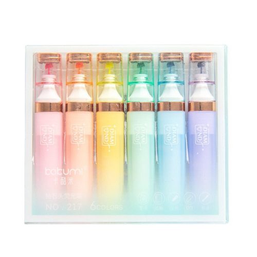 Kiemelő szett pasztell arany színű elemek 6 db