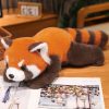 Plüss kabalája ennivaló Red Panda súlyozott mancsok 30 cm