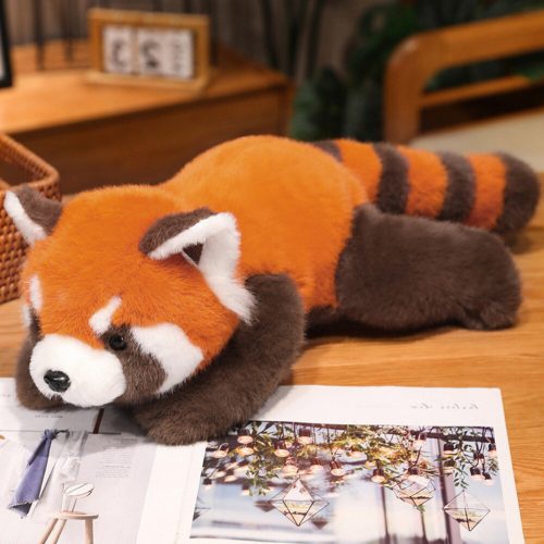 Plüss kabalája ennivaló Red Panda súlyozott mancsok 30 cm