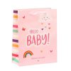 Hello Baby Little One Baba ajándéktáska 36 x 12 x 10 cm