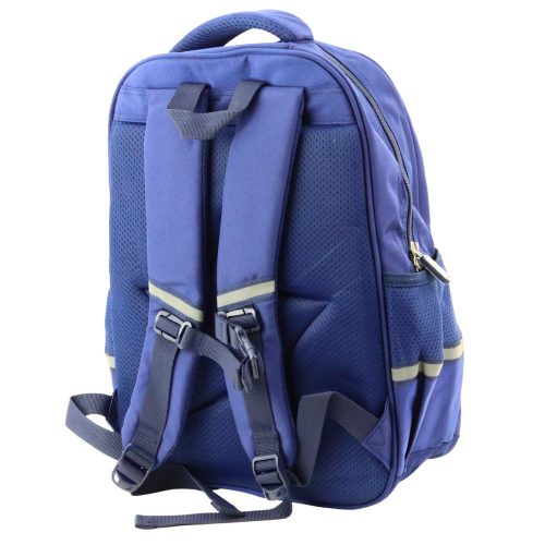 Iskolai hátizsák Patch Mellszíjjal Navy Blue 20L