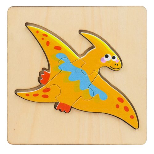 Fa puzzle színes puzzle 11 x 11 cm Mix