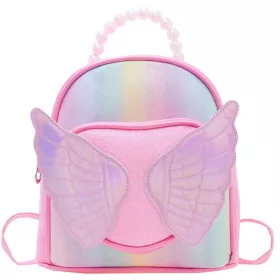 Gyerek hátizsák Shiny Wings Pearls Pink 22cm