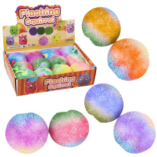 Gyúrógolyó szorító Anti-Stress Squishy Színes 9cm