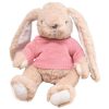 Plüss Mascot Cuddly Toy Bunny Pulóver Rózsaszín 22cm