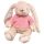 Plüss Mascot Cuddly Toy Bunny Pulóver Rózsaszín 22cm