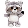 Plüss Raccoon ennivaló nagy szemek 22cm