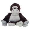 Plüss Mascot ennivaló Gorilla Sötétszürke 22cm