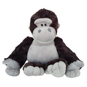 Plüss Mascot ennivaló Gorilla Sötétszürke 22cm