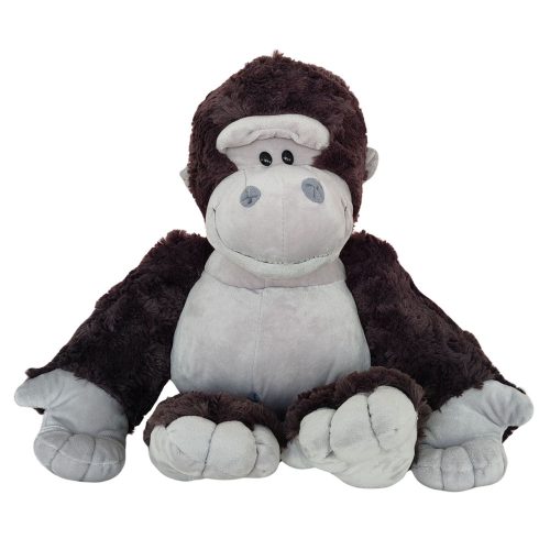Plüss Mascot ennivaló Gorilla Sötétszürke 22cm