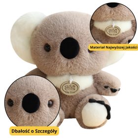 Plüss Mascot ennivaló Koala Bear szürke 23cm