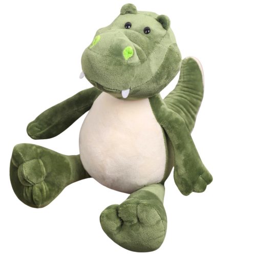 Plüss Mascot ennivaló Krokodil zöld 25cm