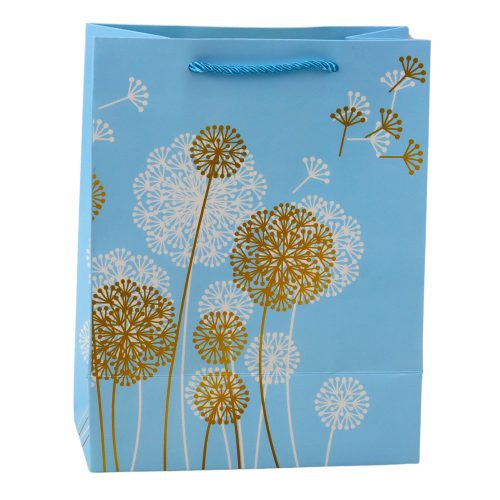 Ajándéktáska Dandelions Gold Elements 23 x 18 x 10,5 cm