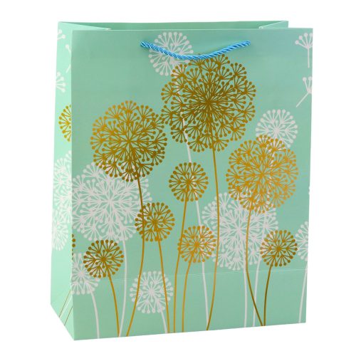 Ajándéktáska Dandelions Gold Elements 32 x 26 x 12cm