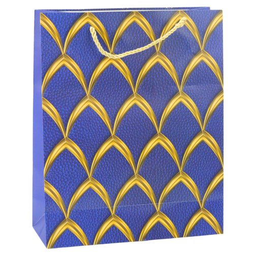 Elegáns Ajándéktáska Arany Dekorációk 32 x 26 x 12 cm