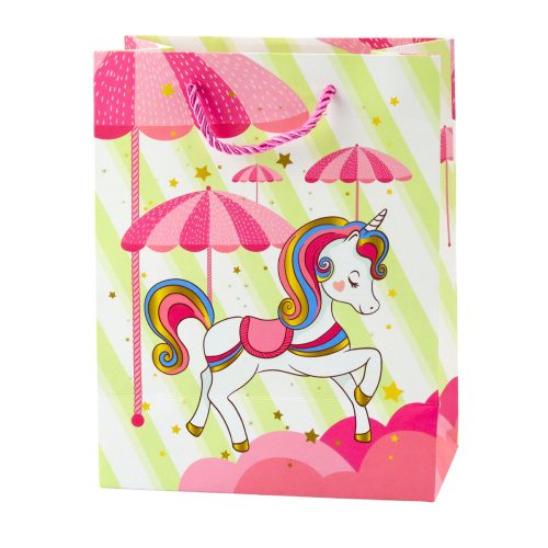 Gyermek ajándéktáska Unicorn Colorful 23 x 16 x 10 cm