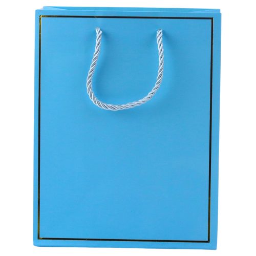 Ajándéktáska arany kerettel Mix Color 23 x 18 x 10 cm