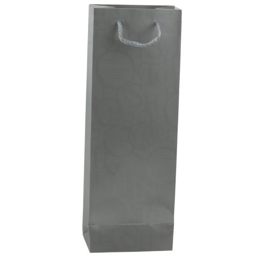 Borosüveg ajándéktáska minta felirattal 35 x 12 x 9 cm