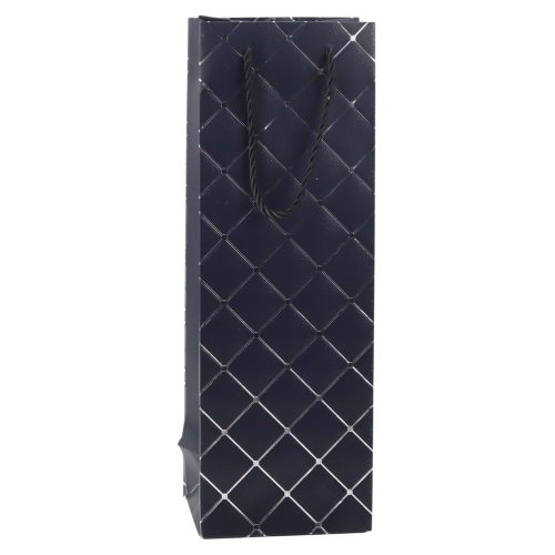 Borosüveg Papír Ajándéktáska Ezüst Elemek 35 x 12 x 9 cm