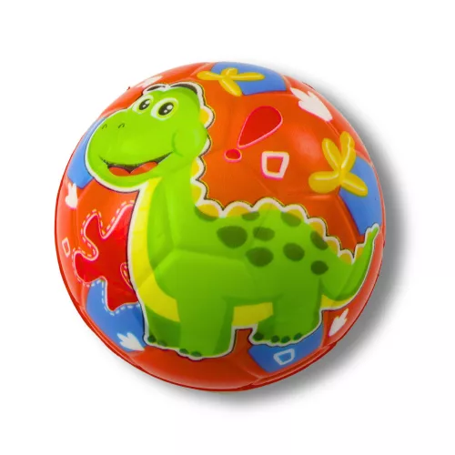 Pattogó golyós dagasztó habgolyós dinoszauruszok színes 10cm
