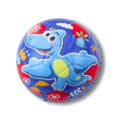 Pattogó golyós dagasztó habgolyós dinoszauruszok színes 10cm