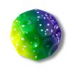 Gödröcskés labda ugráláshoz, dagasztáshoz, színes hab, 10 cm