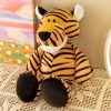 Plüss kabalája ennivaló Tigris narancssárga csíkos 23cm