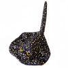 Plüss Stingray Mascot ennivaló fekete pontozott 50cm