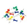 Színes tűkészlet parafa táblákhoz, irodába és iskolába, 40 db.