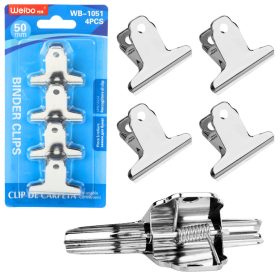 4 db 50 mm-es fém gemkapcsok készlete