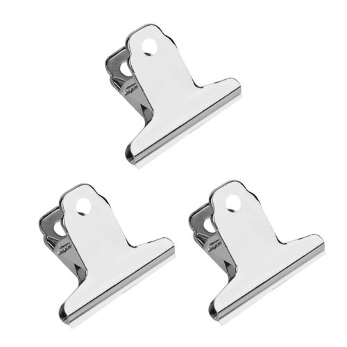 3 db 75 mm-es fém gemkapcsok készlete