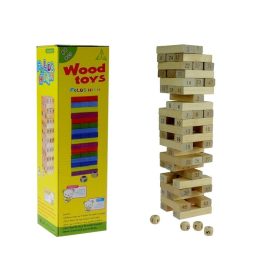 Jenga játék Fa torony Ne rombold le!