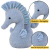 Plüss Mascot Water Horse ennivaló kék 25cm