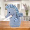 Plüss Mascot Water Horse ennivaló kék 25cm