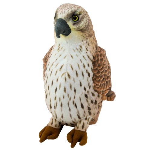 Plüss játék Peregrine Falcon Bird Brown 30cm