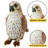 Plüss játék Peregrine Falcon Bird Brown 30cm