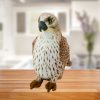 Plüss játék Peregrine Falcon Bird Brown 30cm