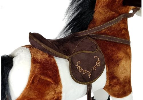 Hintaló Mozog Száj Farok Hangok Sötétbarna 74 cm