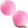 Pasztell világos rózsaszín gumilabda 20cm