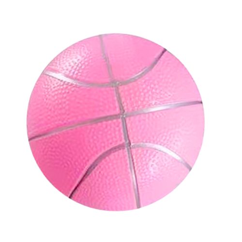 Pasztell világos rózsaszín gumilabda 20cm