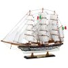 Gyűjthető modell dekoratív vitorláshajó Amerigo Vespucci 64x46cm
