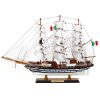 Gyűjthető modell dekoratív vitorláshajó Amerigo Vespucci 64x46cm