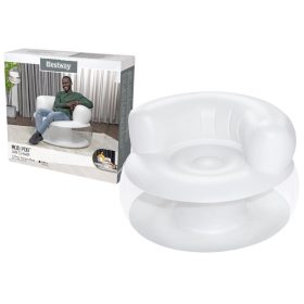 Felfújható szék fehér 112 x 112 x 70 cm Bestway 75138