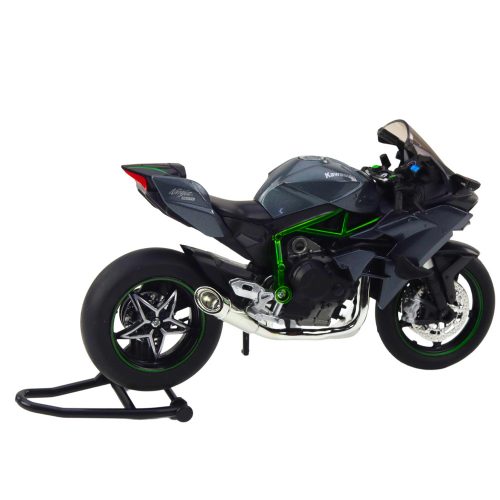 Sport motorkerékpár fém lámpák szürkén hangzik 1:12